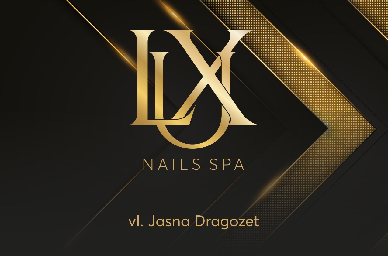 Kartica vjernosti Lux Nails Spa — prednja strana